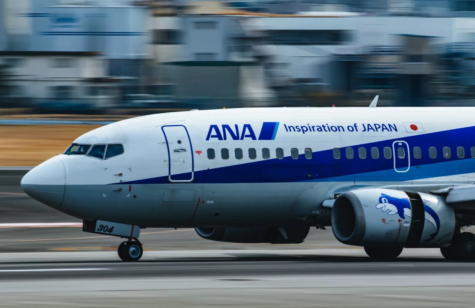 大分空港へ飛ぶANA